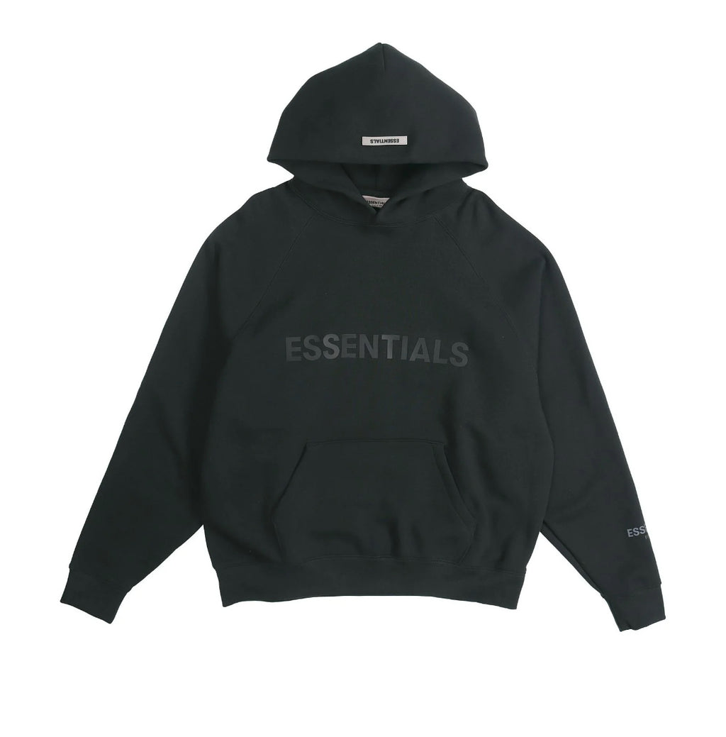 Fear of God Essentials SS20 Logo Hoodie ‘ Black ‘