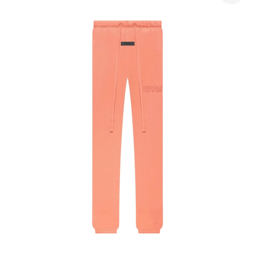 Fear of God Essentials FW22 Sweatpants ‘ coral ´