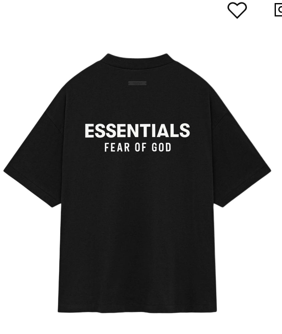 Fear of God Essentials Jersey Crewneck Tee ‘ Black ´