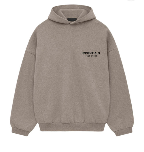 Fear of God Essentials Fleece Hoodie II ´Heather Grey ´